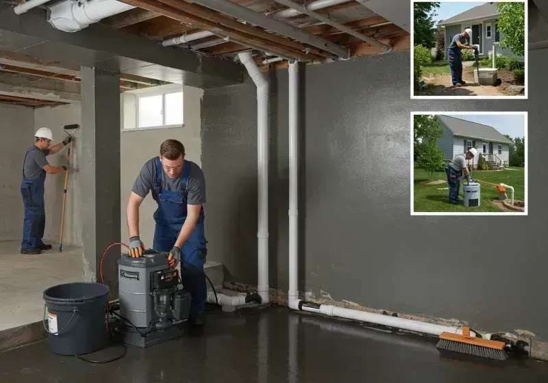 Basement Waterproofing and Flood Prevention process in Whiteville, TN